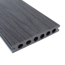 Bicolor Online Embossing Wood Texture WPC Co-Extrusion Tech Composite Floor Decking